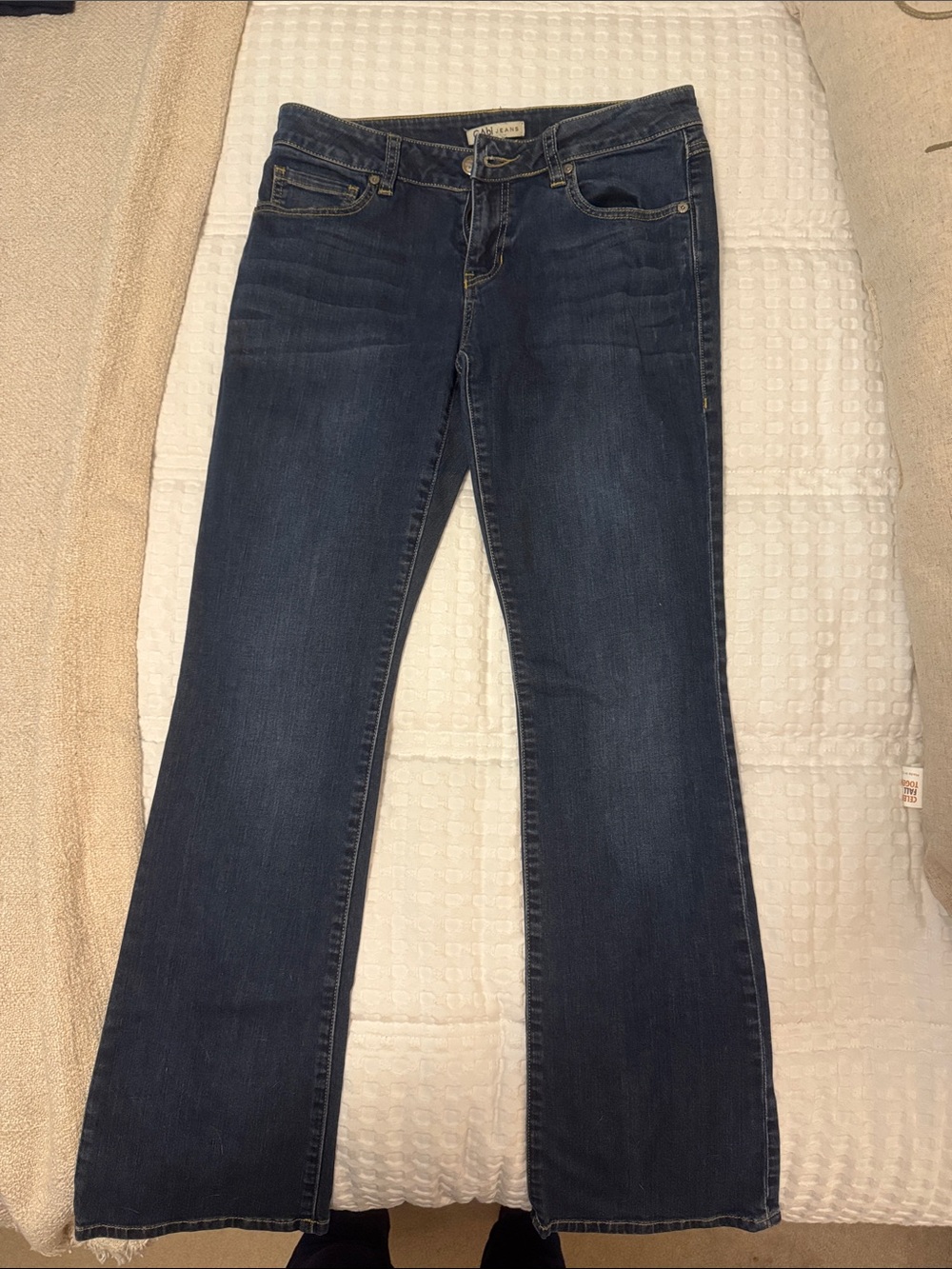 CAbi Dark Blue Flare Jeans
